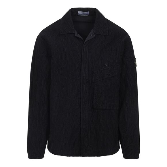 Stone Island Men Corduroy Velvet Overshirt - Picture 1 of 4